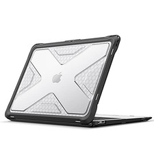 Fintie Heavy Duty Hard Shell Cover for Macbook Air 13 Face Cover Clear picture