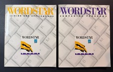 Wordstar Companion Programs/Training & Applications Books 1990 New picture