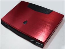 KH Special Laptop Color Metal drawing Leather Skin Fit Dell Alienware M17X R1 R2 picture