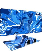 Fluid Pattern Marbled Design Large Gaming Mouse Pad for Desk,Mouse Pad Gaming... picture