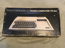 Vintage Texas Instruments TI-99/4A Home Computer in Original Box USA 1983 picture
