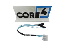SUPERMICRO CBL-SAST-1230T4S1-100 SlimSAS x8/STR to 4x SATA+2X4 SB, 30CM Cable picture