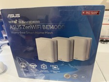 ASUS ZenWiFi BE14000 WiFi 7 Tri-Band Mesh System 3-Pack NEW SEALED picture