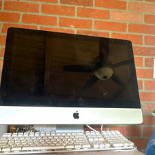 Apple iMac Series All-in-One Desktop Computer, Silver All-In-One Form Factor picture