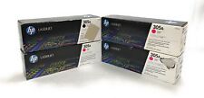 Lot of 4 NEW HP 305A Toner Cartridges CE410/413 3x Magenta 1x Black picture