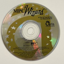 Vintage MPC Wizard Test & Tune-Up PC CD-ROM Diagnostic Windows 3.1 DOS picture