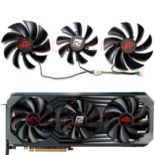 For Powercolor RX6700XT 6750XT 6800 6800XT 6900XT Red Devil Video Card Fan picture