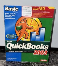 Intuit QuickBooks Basic Edition 2003 - Includes Box, Book, Disc, & Code picture