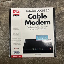 Open But Never Used Zoom DOCSIS 3.0 Cable Modem Model 5341 picture