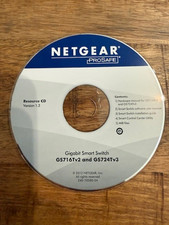 Netgear ProSafe Resource CD Version 1.3 Gigabit Smart Switch GS716Tv2 GS724Tv3 picture