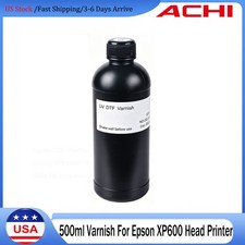 ACHI 500ml Varnish For Epson XP600/TX800 Printhead UV DTF/6090 UV Printer picture