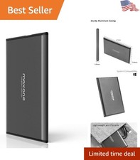 Ultra Slim 320GB External Hard Drive - Quick USB 3.0 Data Transfer, Plug & Play picture