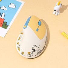 ROYCHE Peanuts Snoopy Mini Vertical Mouse Wireless Bluetooth NEW picture