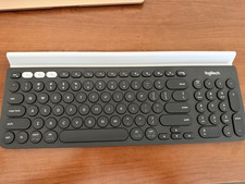 Logitech K780 Compact Multi-Device Wireless Bluetooth Keyboard w/ Stand, B/W picture
