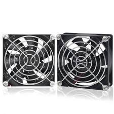 80mm IP56 Moisture-Proof Fan 2 Pack 12V DC RV Refrigerator Cooling Fans 3500RPM picture