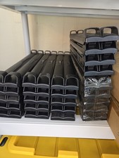 Panduit 2RU Blank Rack Filler Panel Tool Less TLBP2S-V sets of 6 picture