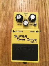 BOSS Compact Effect SD-1 Super Over Drive Dr.Lake Hyper SD-1 Mod picture