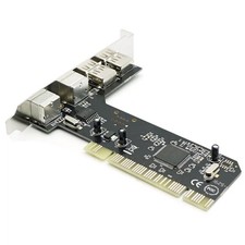 Black New PCI to PS2 PS/2 USB 2.0 For PC Keyboard Mouse Adapter Card Converter picture