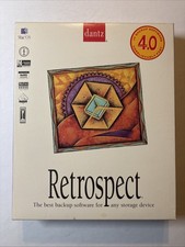 Retrospect V 4.0 for Mac. Dantz. picture