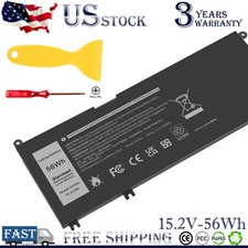 56Wh Battery For Dell Latitude 3380 3480 3490 3580 3590 Series 7FHHV W7NKD 33YDH picture