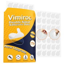 Sticky Dots Double Sided 140pcs Clear Removable Adhesive Poster Crafts Easy Peel picture