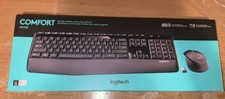 Logitech Comfort MK345 Wireless Keyboard & Mouse Combo, English QWERTY, Black picture