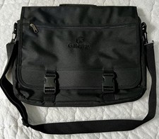 Vintage Gateway Computer Laptop Portable Shoulder/Handle Bag-Black-Adjustable picture