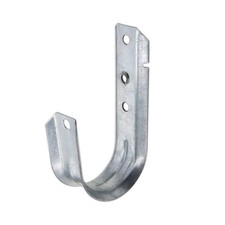 25 PCS 2 Inch Heavy Duty Metal Wire Cable Support J Hook Hangers Wall Mount picture