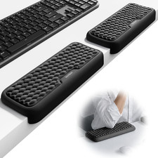 2Pcs L-Shaped Elbow Rest Pads Memory Foam Desk Edge Arm Wrist Support Pad picture