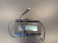 Topaz T-LBK462-HSB-R SignatureGem 1x5 LCD USB Signature Pad Backlit Pen Working picture