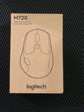 New Logitech M720 Triathlon Multi-Device Wireless Mouse Bluetooth USB picture