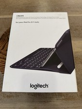 Logitech ~ 9785512228 ~ Create Backlit Keyboard Case ~ For iPad pro 9.7” ~ Black picture
