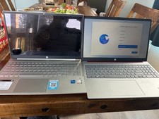 Lot Of 2 Hp Laptops One Touch Screen 8gbram One Hp 4gbram For Parts See Pics  picture