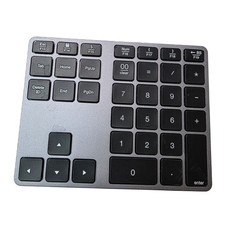 Wireless Bluetooth Numeric Keypad 34 Keys Slim External Numpad Space USB-C A6 picture