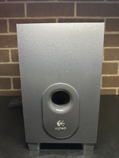Logitech X-540 Subwoofer Wired Remote Multimedia Computer M/N S-0223A Sub picture