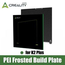 Creality K2 PLUS PEI Frosted Build Plate 370x370mm Wear Resistance picture