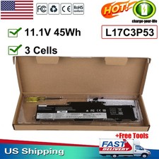 ✅L17L3P53 L17C3P53 01AV481 01AV482 Battery For Lenovo ThinkPad Yoga L380 L390 US picture