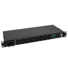 Sentry CW-8H2-C20M 1U Rack PDU Switched 7.3kW 208V 16A, (8) C13R, w/ Rack Ears picture