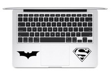 Batman VS Superman Superhero Marvel Decal Trackpad Keyboard Macbook Laptop Vinyl picture