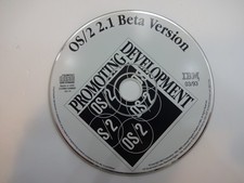 Vintage 3/1993 IBM OS/2 2.1 Beta Version CD-Rom Promoting Development picture