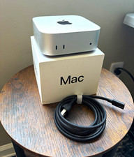 Apple Mac mini 2024 M4 16GB RAM 256GB SSD Silver Wi-Fi BT HDMI USB-C picture