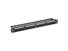 Black Box GigaTrue CAT6 Patch Panel - 1U - Unshielded - 24-Port  JPM610A-R9 picture
