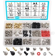 Bemaka 502PCS Computer Screws Assortment 502Pcs 15 Sizes, Multicolor-502Pcs picture