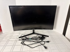 Samsung 24.5 Inch Curved Monitor Black HDMI Cords Included picture