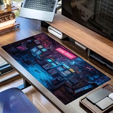 1pc Vintage Arcade Game Over Mouse Pad, Retro Neon Decor for Gaming Setup picture