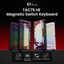 AKKO TAC75 HE Magnetic Switch Gaming Keyboard 75% Wired RGB 8K Hot-Swap picture