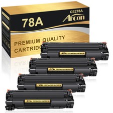 4PK CE278A 78A Toner Compatible for HP LaserJet Pro P1606dn M1536dnf MFP MF4450 picture