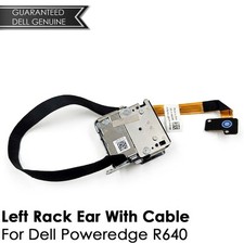 New Dell PowerEdge R640 Left Rackmount Ear Assembly with Cable Y7HT5 picture