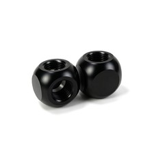 Two black spherical three-way water-cooling components, shipped from the United picture