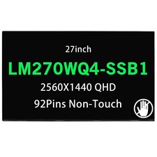 LM270WQ4-SSB1 (SS)(B1) LCD 2560X1440 QHD Matte IPS 76% NTSC 100% of sRGB Panel picture